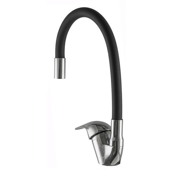 Смеситель для кухни EcoMix ENERGO E-GEZ-203SLR-BLACK 000019168 фото