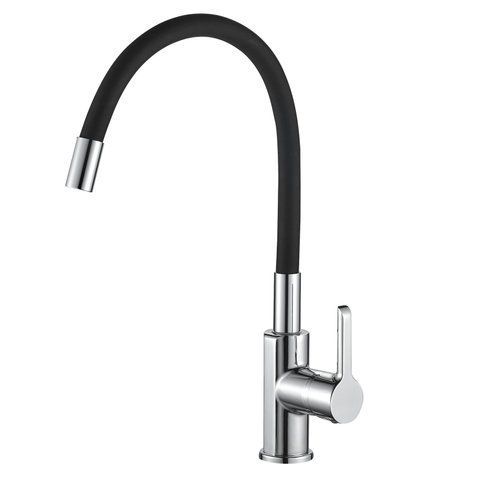 Смеситель для кухни DOMINO PRESTIGE DPS-203SLR-Black 000022592 фото
