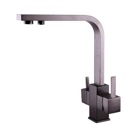 Смеситель для кухни под осмос Globus Lux LAZER GLLR-0111-11-GRAPHITE 000021916 фото