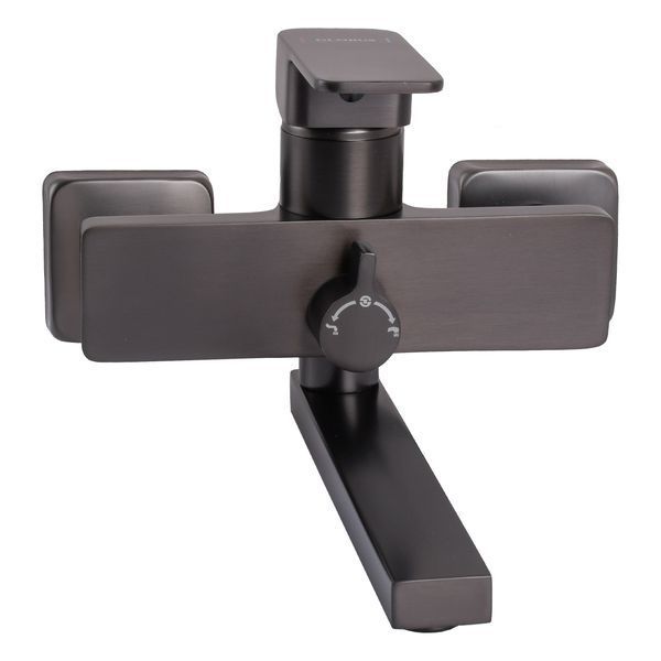 Змішувач для ванної Globus Lux Milano GLM-0102N-11-GRAPHITE 000027887 фото