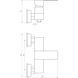 Смеситель для душа DOMINO MALIBU DMM-105N 000013705 фото 5