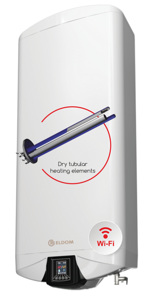 Водонагреватель Eldom GALANT DRY 100 3x 1000 W DV100DW-W ELDOM 3036 фото