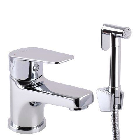 Смеситель для умывальника TOPAZ CAPRI TCA-15206-H43 гигиен. с стоп-лейкой, встроенный клапан,D35 000027407 фото