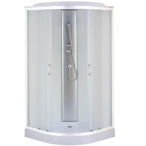 Душевой бокс полукруглый WISLOK L90FFW (L90W) BRAVO (3уп.) 000015531 фото