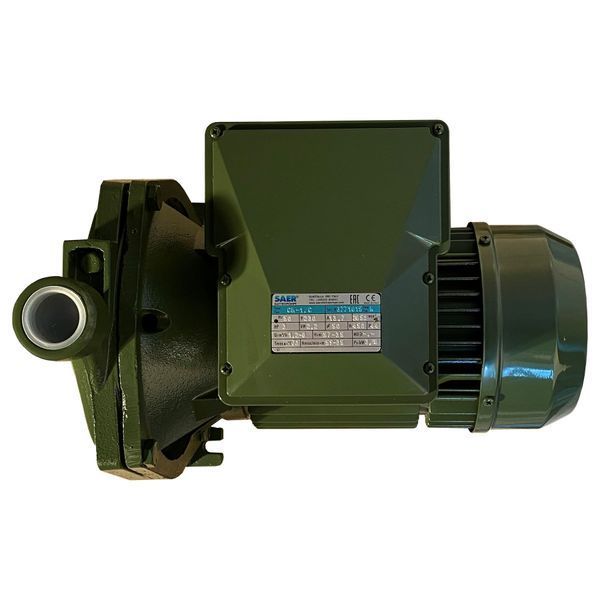 Насос центробежный CB1 PL 2,2 кВт SAER (8 м3/ч, 59 м) однофазный 000020587 фото