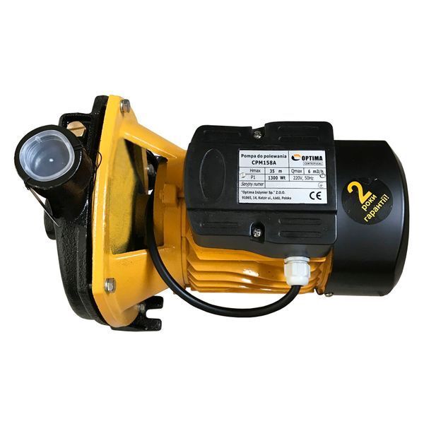 Насос центробежный Optima CPm158A 1,3кВт 000008744 фото