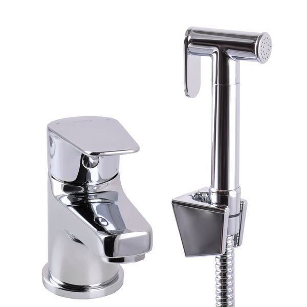 Смеситель для умывальника TOPAZ CAPRI TCA-15206-H43 гигиен. с стоп-лейкой, встроенный клапан,D35 000027407 фото