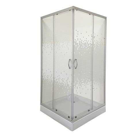 Душевая кабина квадратная ODRA L90TW.Mosaic (L90W.Mosaic) BRAVO (2уп.) 000020457 фото