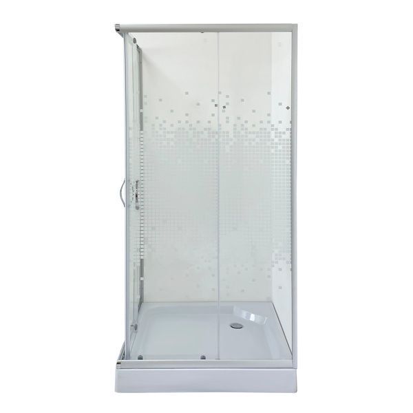 Душова кабіна квадратна ODRA L90TW.Mosaic (L90W.Mosaic) BRAVO (2уп.) 000020457 фото