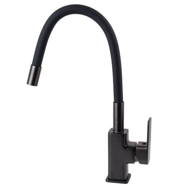 Змішувач для кухні Globus Lux Milano GLM-0203LR-11-GRAPHITE 000027888 фото
