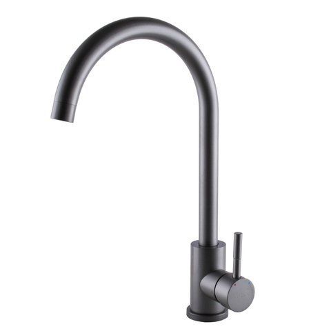 Смеситель для кухни Globus Lux ALPEN SBT1-203S-GRAY 000022217 фото
