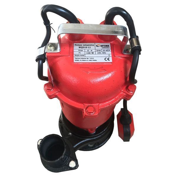 Насос фекальний Optima WQD10-12 1,1кВт 000008745 фото