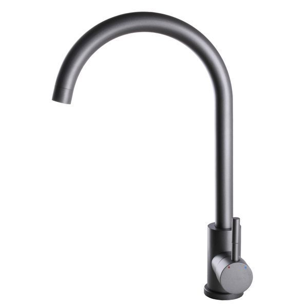 Змішувач для кухні Globus Lux ALPEN SBT1-203S-GRAY 000022217 фото