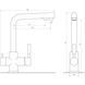 Смеситель для кухни под осмос Globus Lux LAZER GLLR-0888-FRANKE 000014961 фото 4