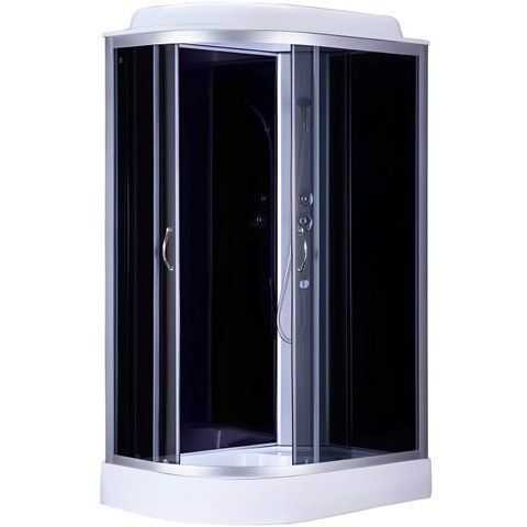 Душевой бокс ассиметричный правый REGA L120GBSR (L120BR) BRAVO (3уп.) 000015533 фото