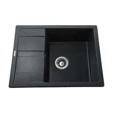 Гранитная мойка Globus Lux ONE графит 650х500мм-А0001 000002983 фото