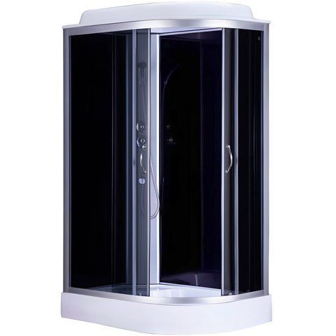 Душевой бокс ассиметричный левый REGA L120GBSL (L120BL) BRAVO (3уп.) 000015534 фото