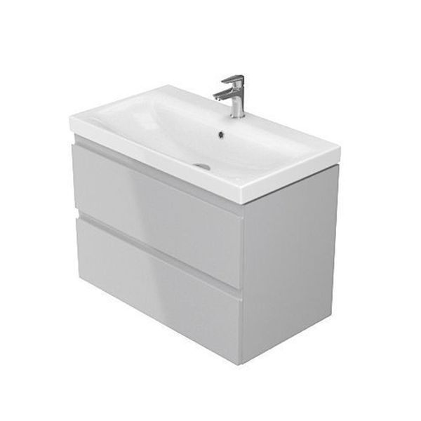 CET B15 MODUO шафка з умивальником MODUO 80 сіра 000020631 фото