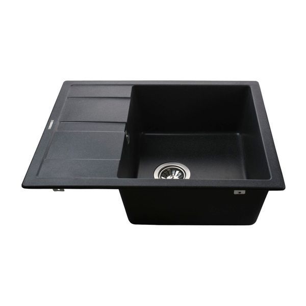 Гранитная мойка Globus Lux ONE графит 650х500мм-А0001 000002983 фото