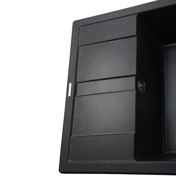 Гранитная мойка Globus Lux ONE графит 650х500мм-А0001 000002983 фото