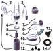 Насос фекальный с режущим механизмом Optima V1800 DF 1,8кВт 000017085 фото 5