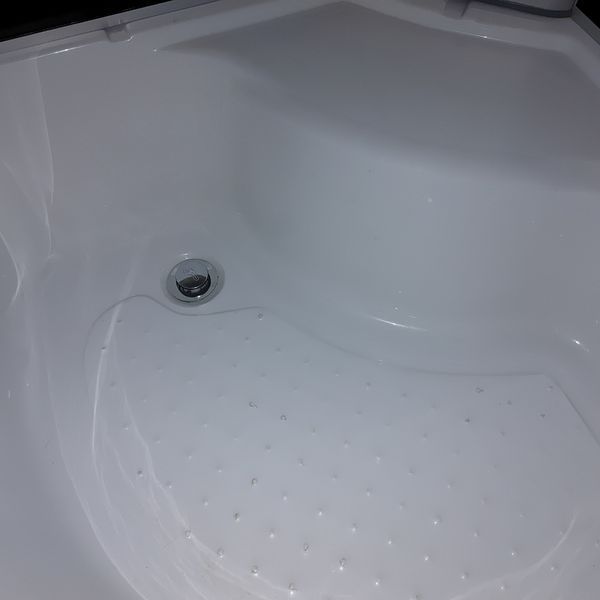 Душовий бокс асиметричний лівий OBRA H120GBSL (H120BL) BRAVO (3уп.) 000015535 фото
