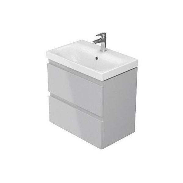 CET B05 MODUO SLIM шкафчик с умывальником MODUO SLIM 60 серый 000020632 фото
