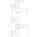 Смеситель для ванны Globus Lux WIEN SBT2-102N 000017539 фото 4