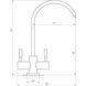 Кран для обратного осмоса Globus Lux ALPEN SBT1-76A-BB 000022220 фото 4