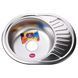 Мийка кухонна врiзна кругла 570х450х160 Satin MR 5745 E 0,6 mm Mira 000021110 фото 1